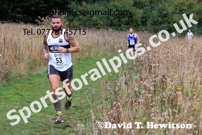 Senior Mens Relay, 2025 Farringdon Cross Country Relays, Sunderland. Photo: David T. Hewitson/Sports for All Pics